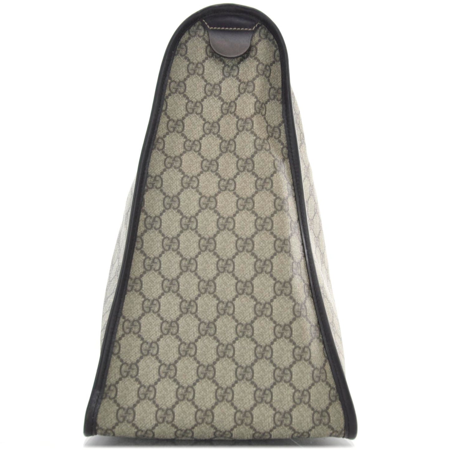 Coated Canvas Monogram Tote Ebony