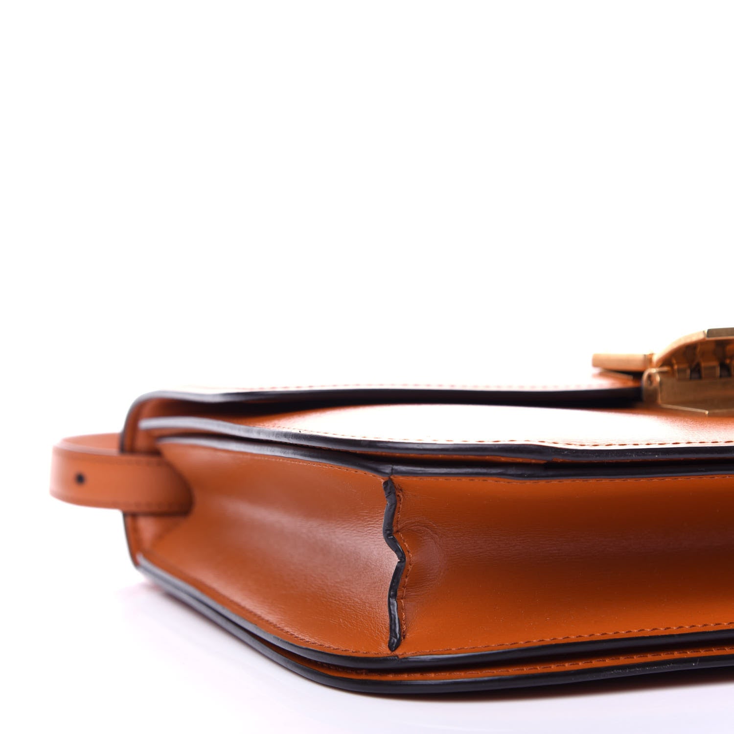 Celine Box Calfskin Medium Classic Box Flap Bag Chestnut 8 of 11