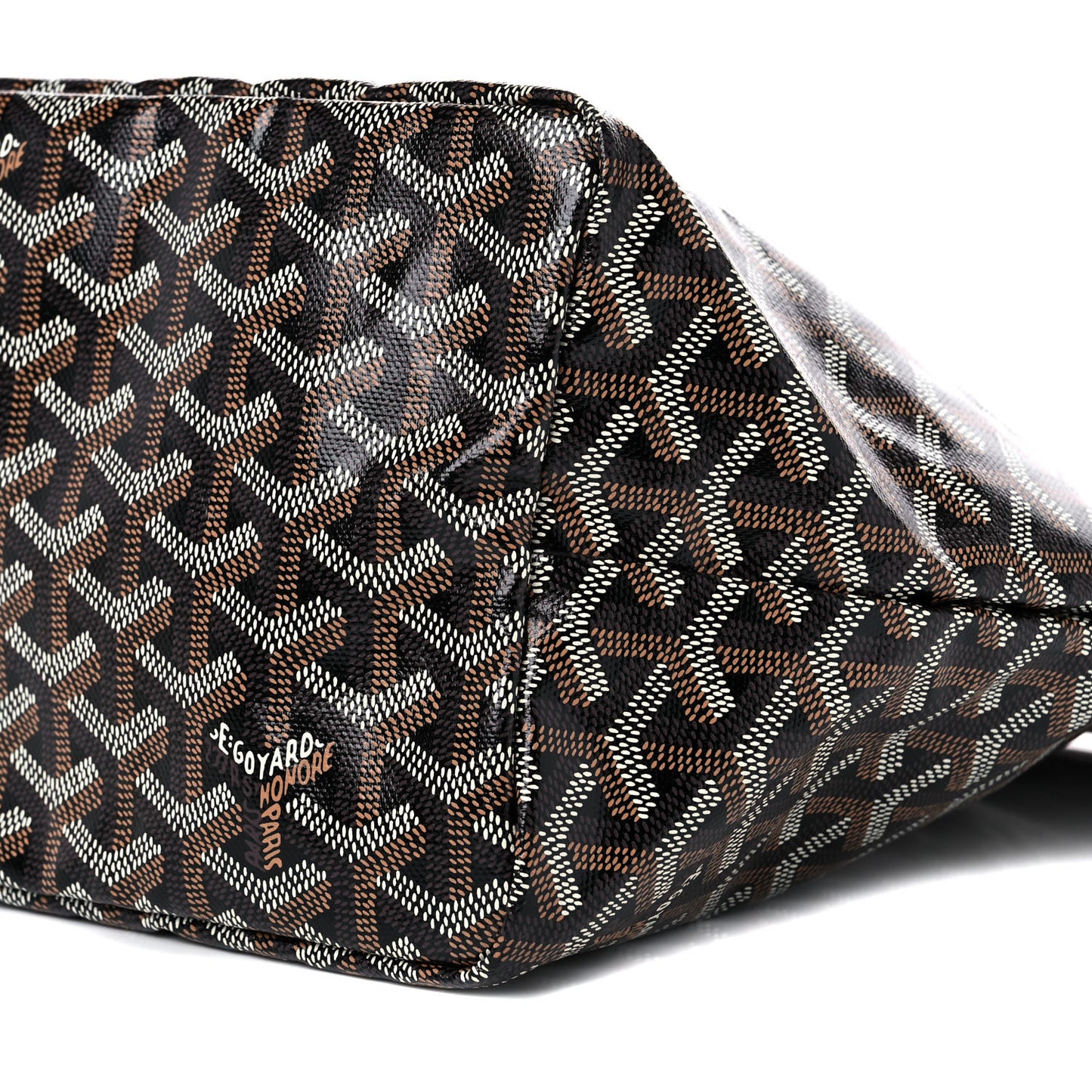 Goyardine Saint Louis PM Black Gold