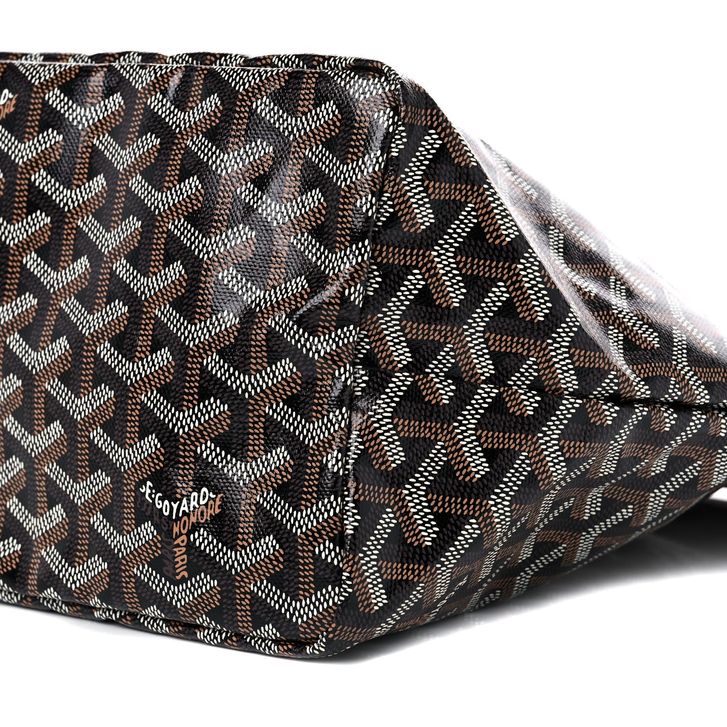Goyard Goyardine Saint Louis PM Black Gold 8 of 8