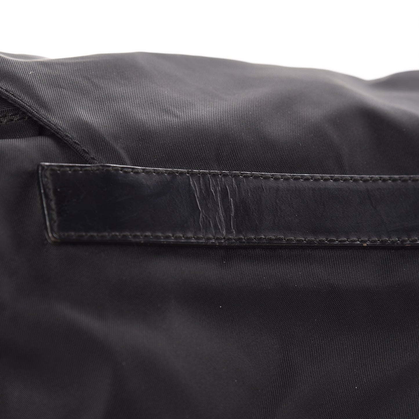 Tessuto Nylon Messenger Bag Black