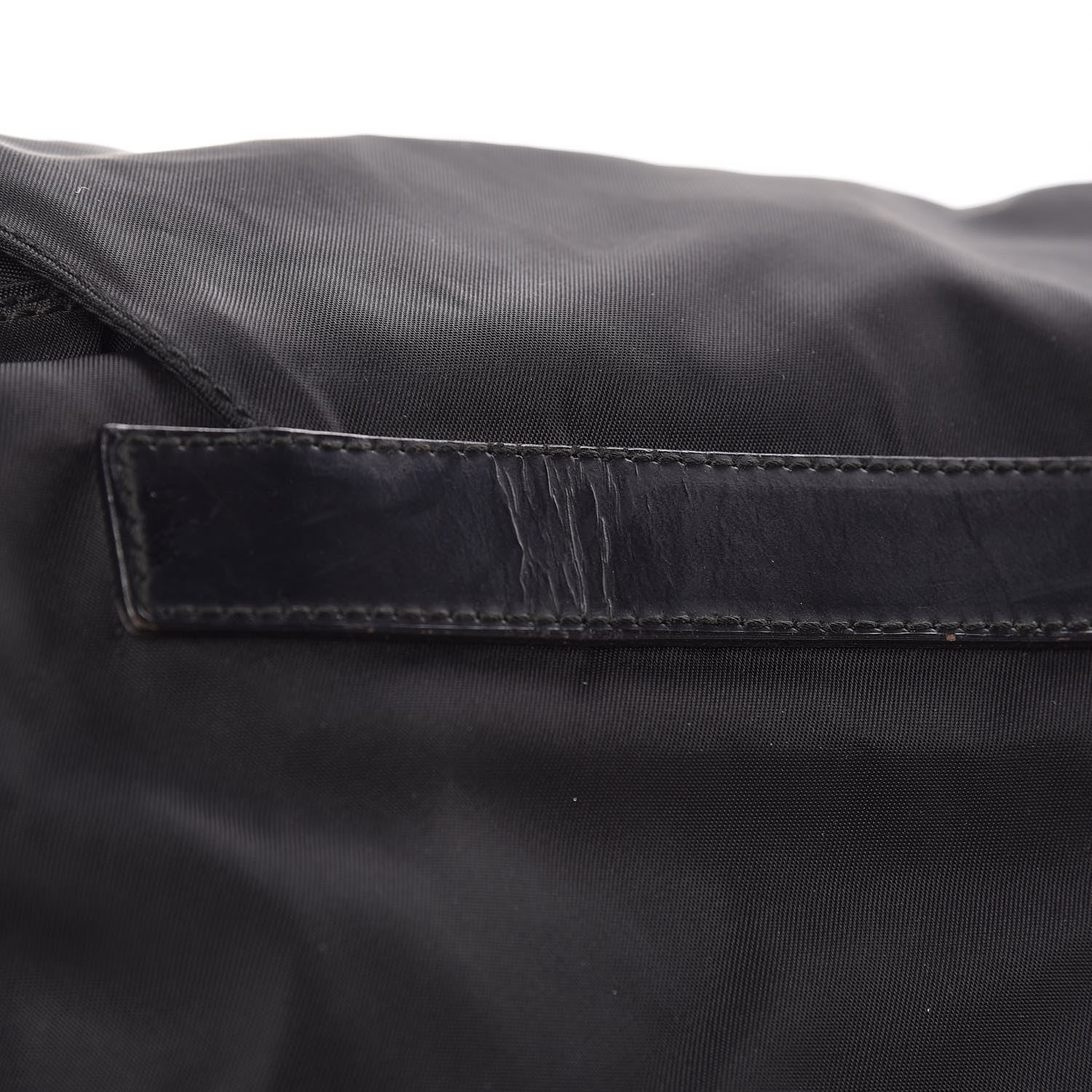 Prada Tessuto Nylon Messenger Bag Black 10 of 10