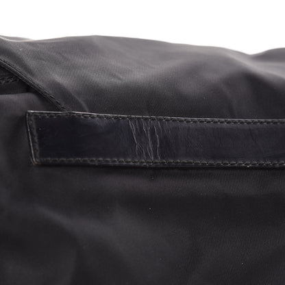 Prada Tessuto Nylon Messenger Bag Black 10 of 10