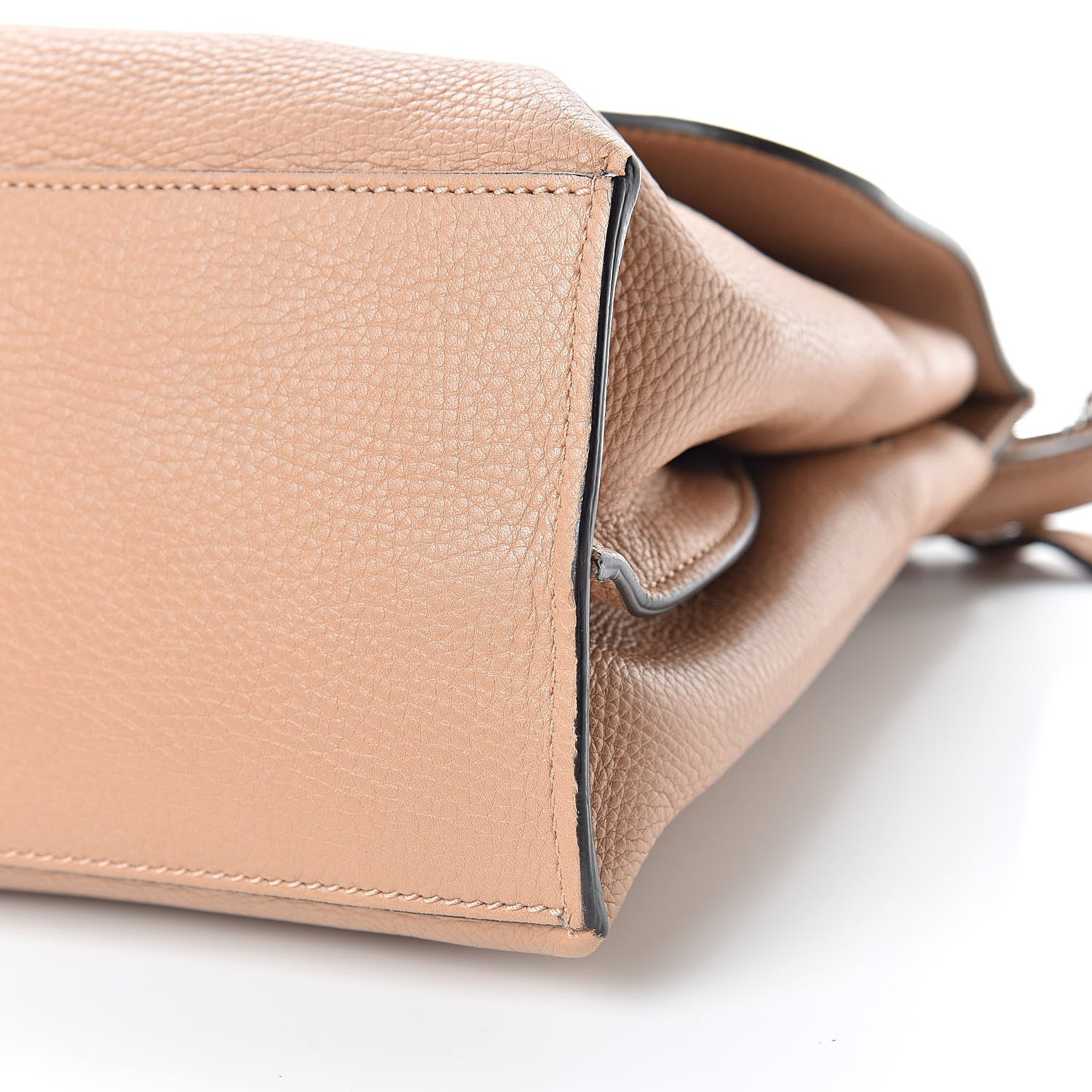 Gucci Cellarius Calfskin Medium Bamboo Daily Top Handle Bag Camelia 9 of 10