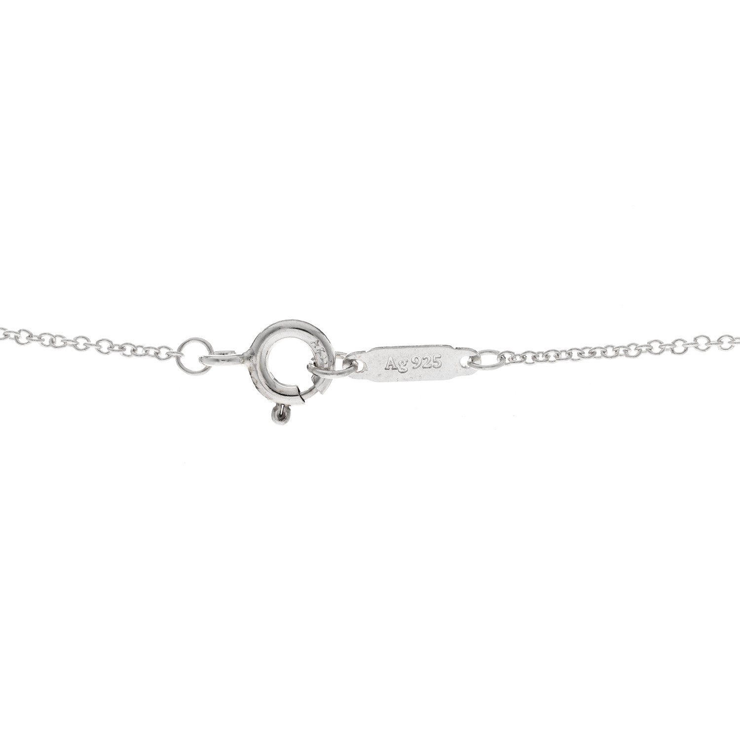 Tiffany Sterling Silver Small Return To Tiffany Heart Pendant Necklace 4 of 7
