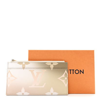 Louis Vuitton Monogram Giant Spring In The City Slim Purse Sunset Kaki 7 of 7