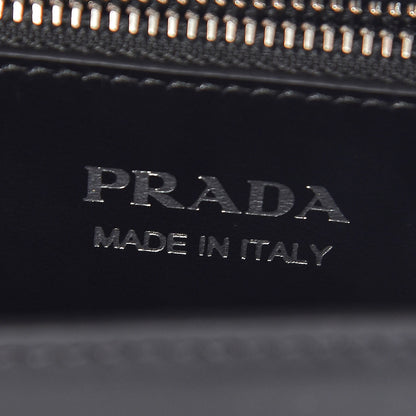 Prada City Calfskin Saffiano Racing Logo Elektra Shoulder Bag Black Verde 6 of 6