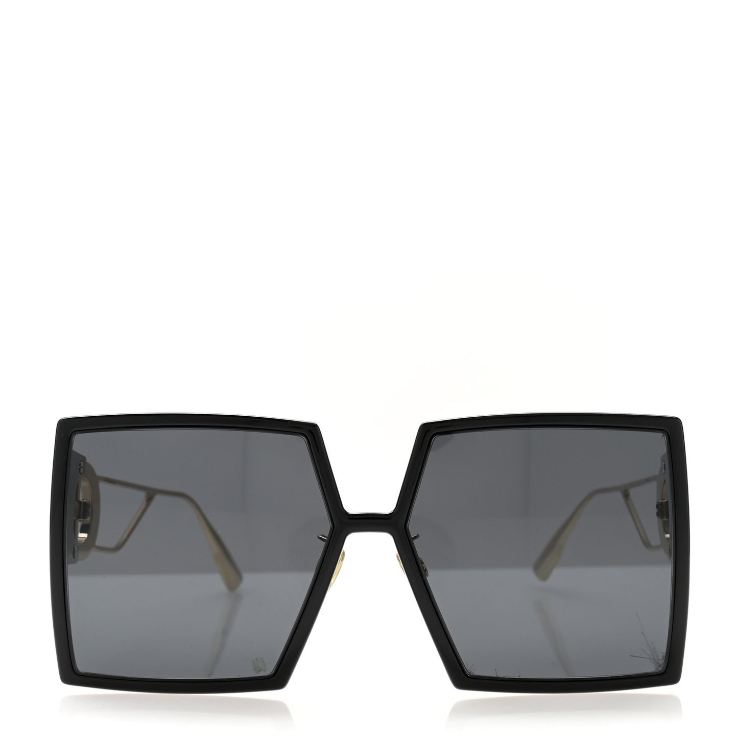 Square 30 Montaigne Sunglasses Black