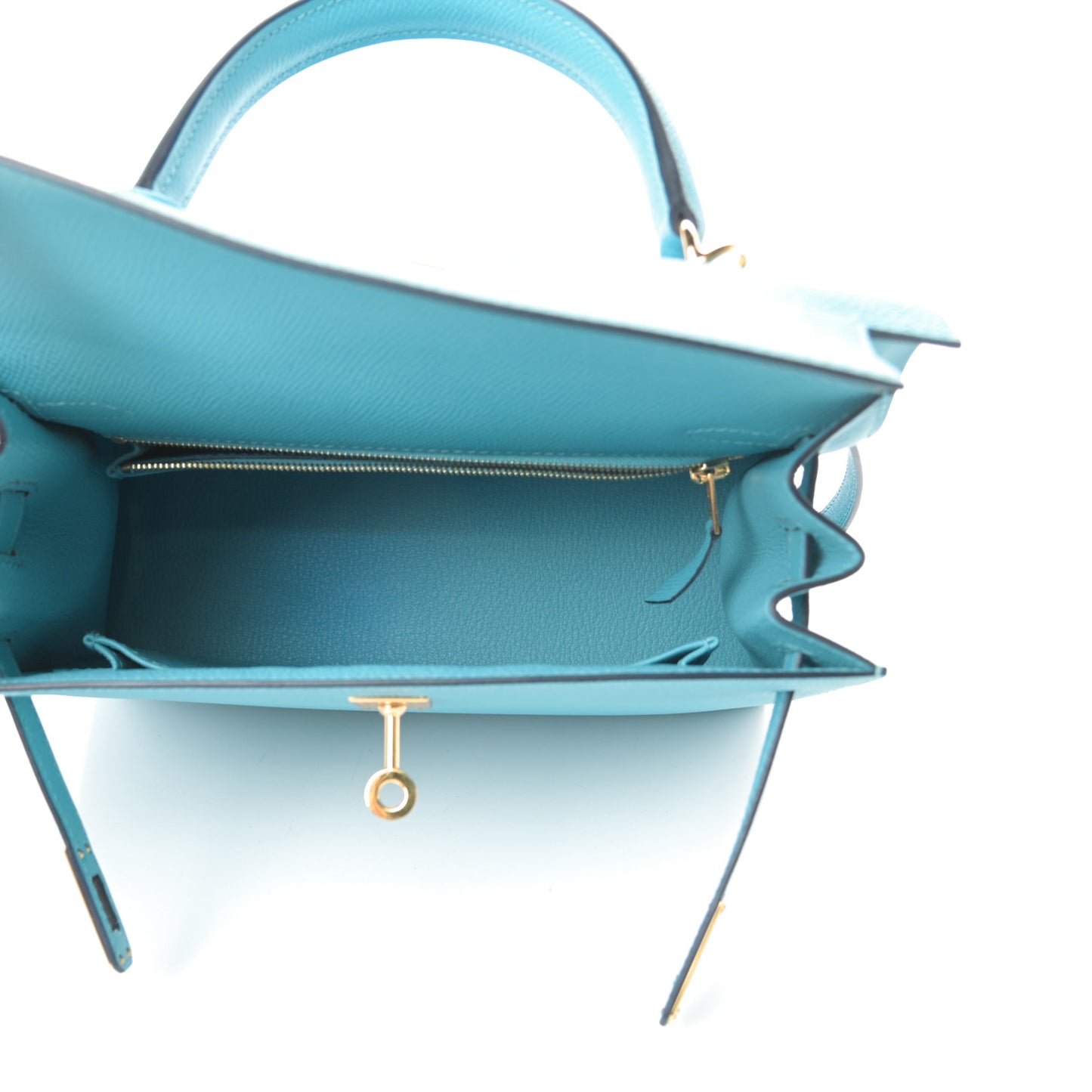 Epsom Kelly Sellier 25 Bleu Du Nord