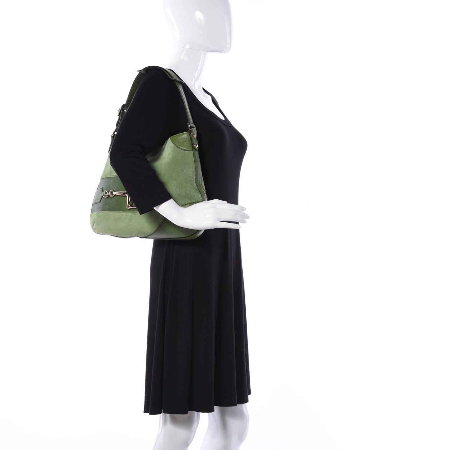 Suede Hasler Hobo Green