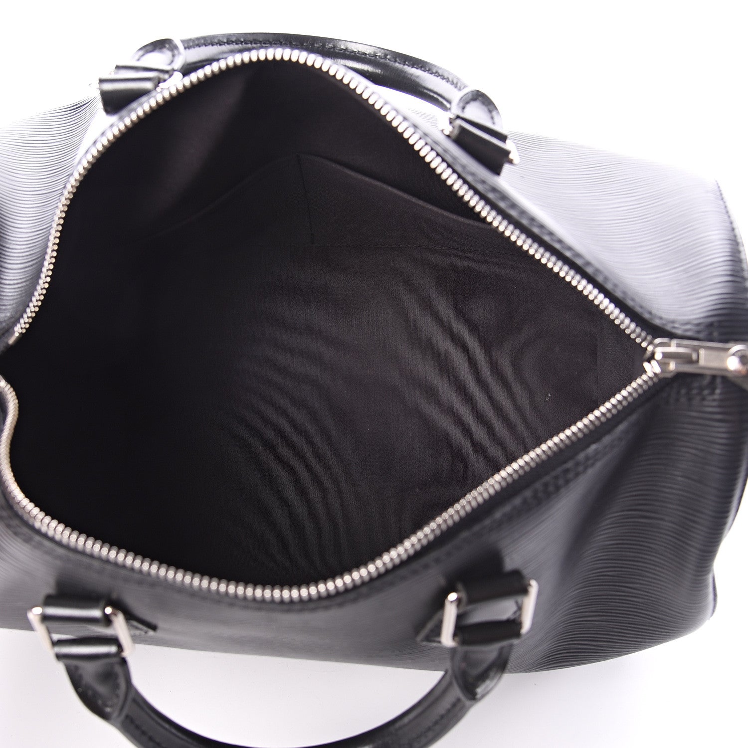 Louis Vuitton Epi Speedy 35 Black 4 of 8