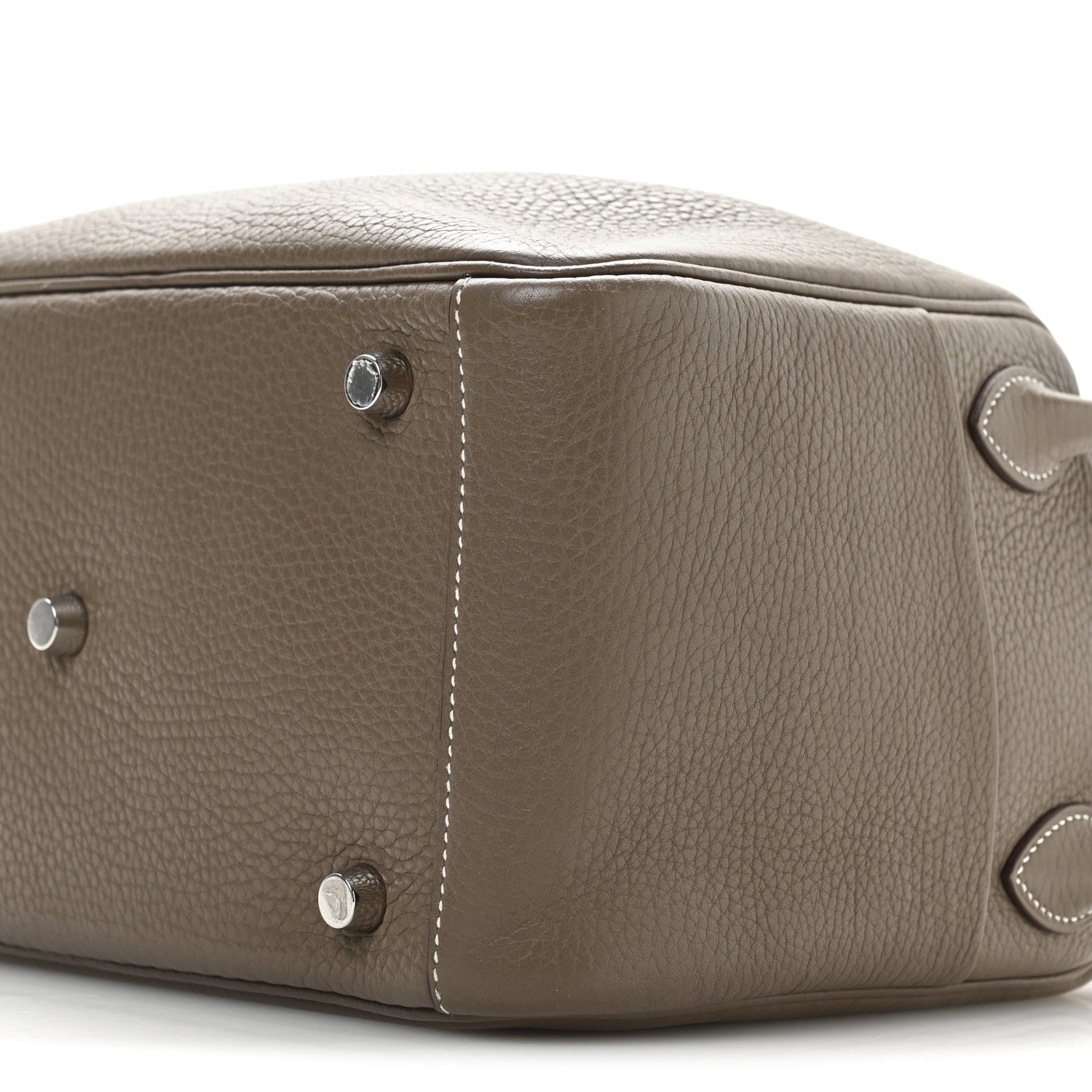 Hermes Taurillon Clemence Lindy 26 Etoupe 10 of 11
