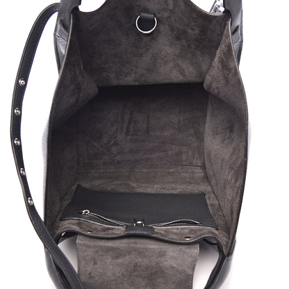 Celine Supple Grained Calfskin Small Long Strap Big Bag Anthracite 5 of 10