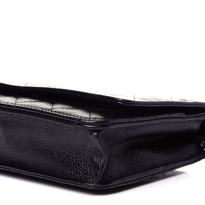 Chanel Caviar Quilted Wallet On Chain WOC Black 10 of 12