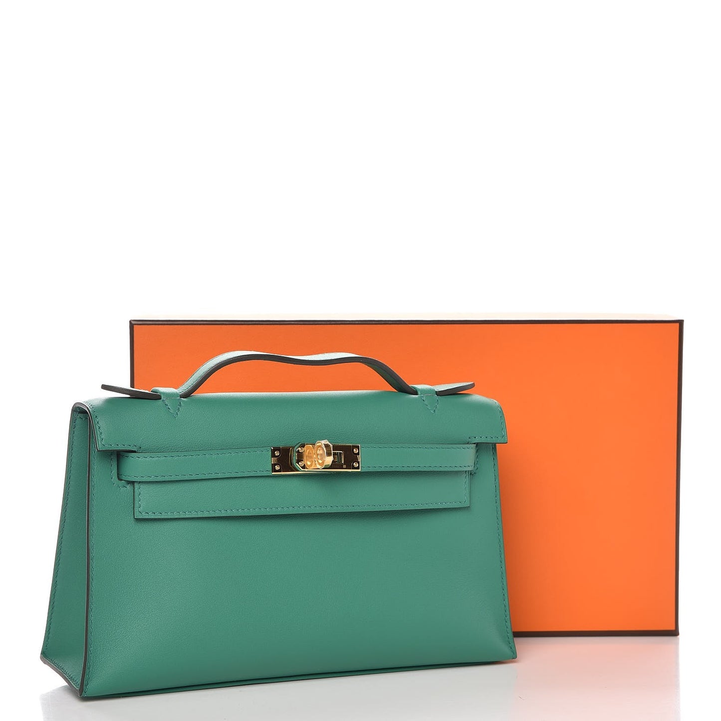 Swift Kelly Pochette Clutch Vert Vertigo