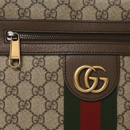 Gucci GG Supreme Monogram Web Small Ophidia Messenger Bag Brown 8 of 10