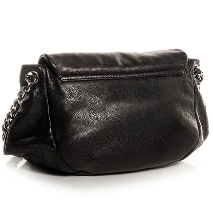 Chanel Caviar Half Moon Large Flap Black 3 of 6