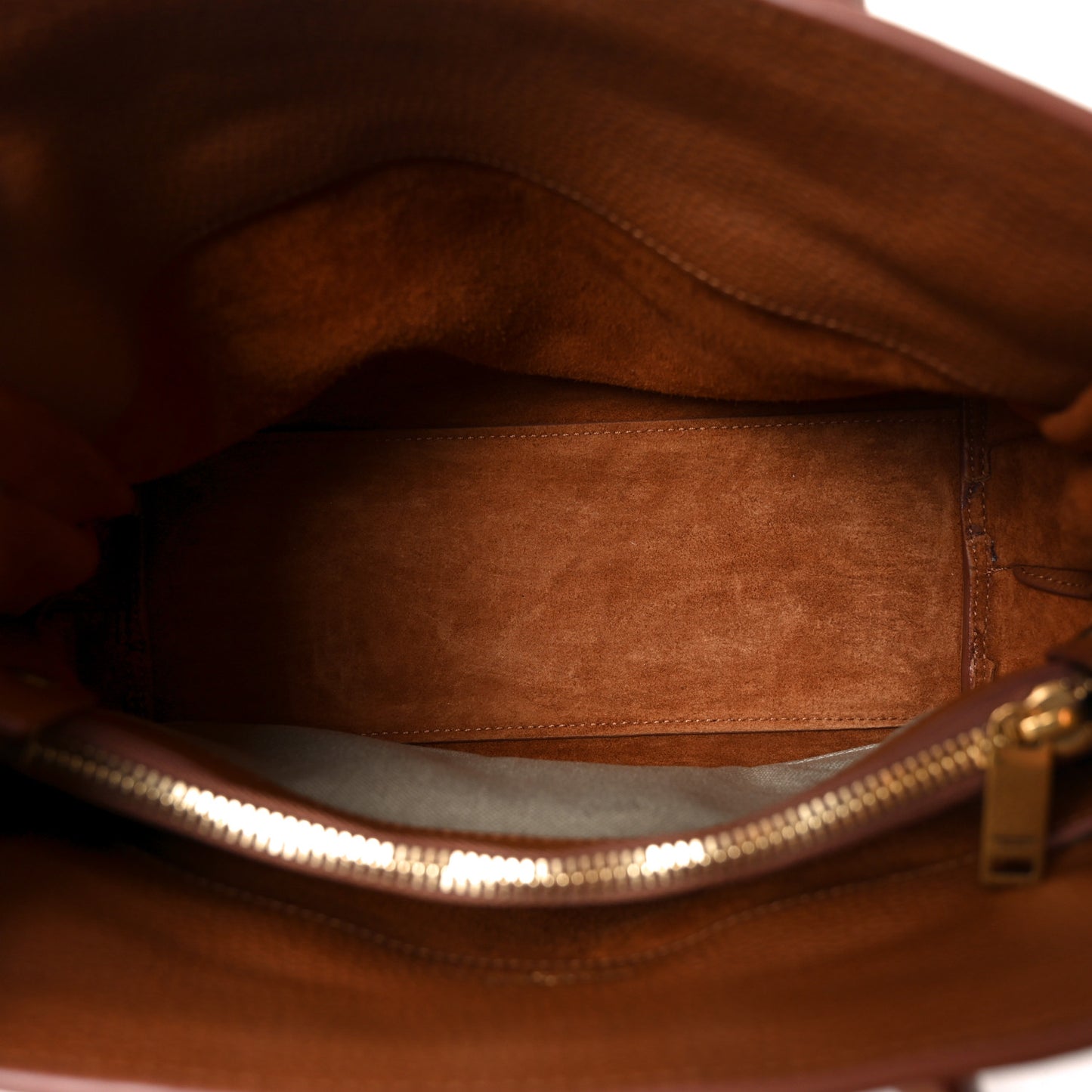 Grained Calfskin Baby Sac De Jour Supple Canyon