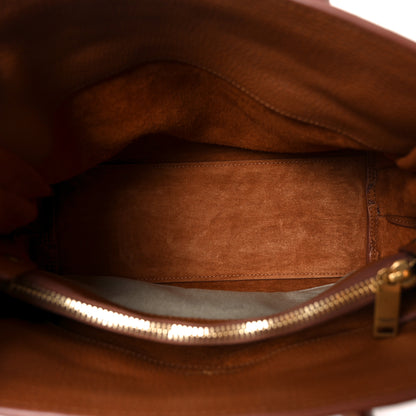 Saint Laurent Grained Calfskin Baby Sac De Jour Supple Canyon 5 of 10