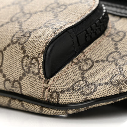Gucci GG Supreme Monogram Belt Bag Black 10 of 15