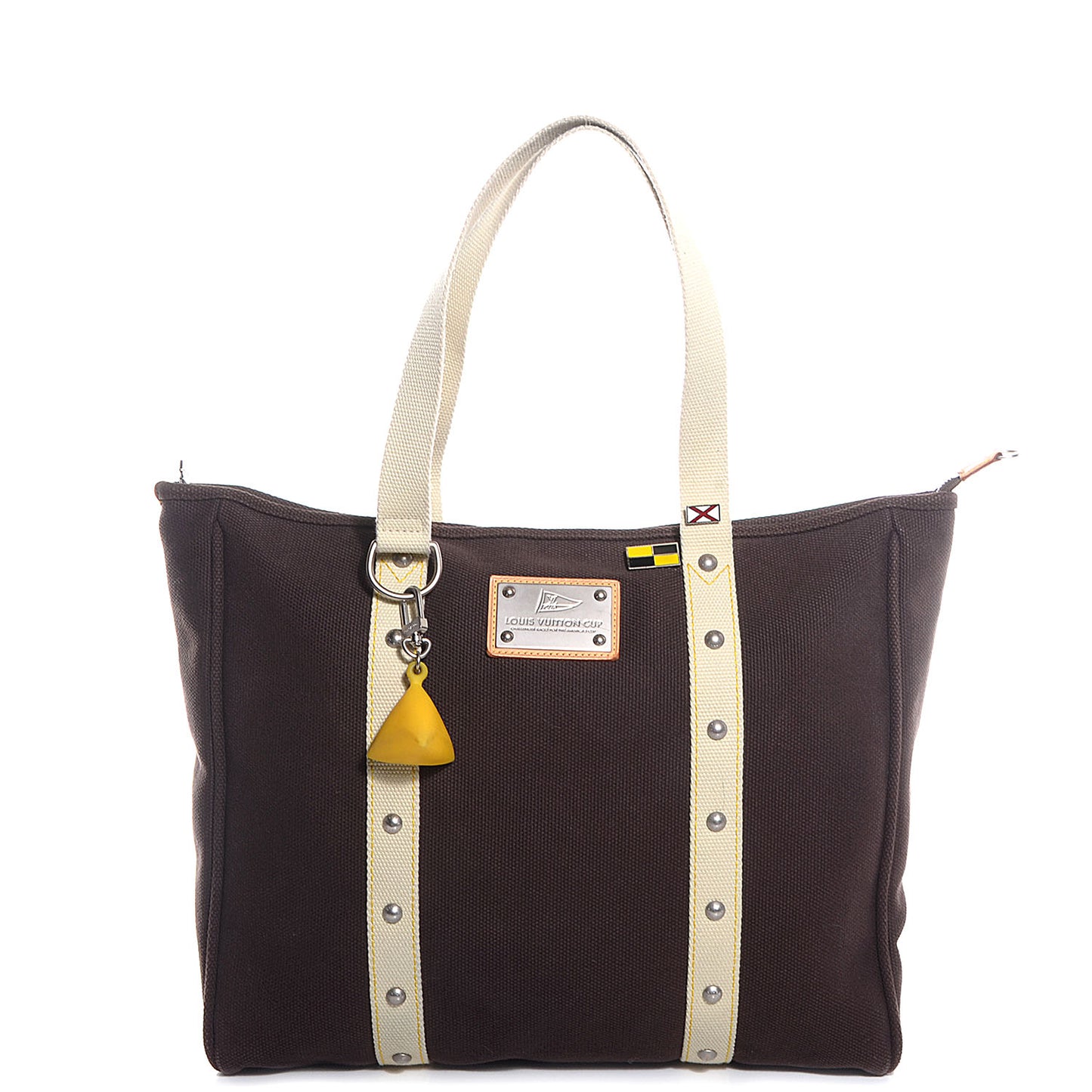 Toile Antigua Cabas GM Tote Brown