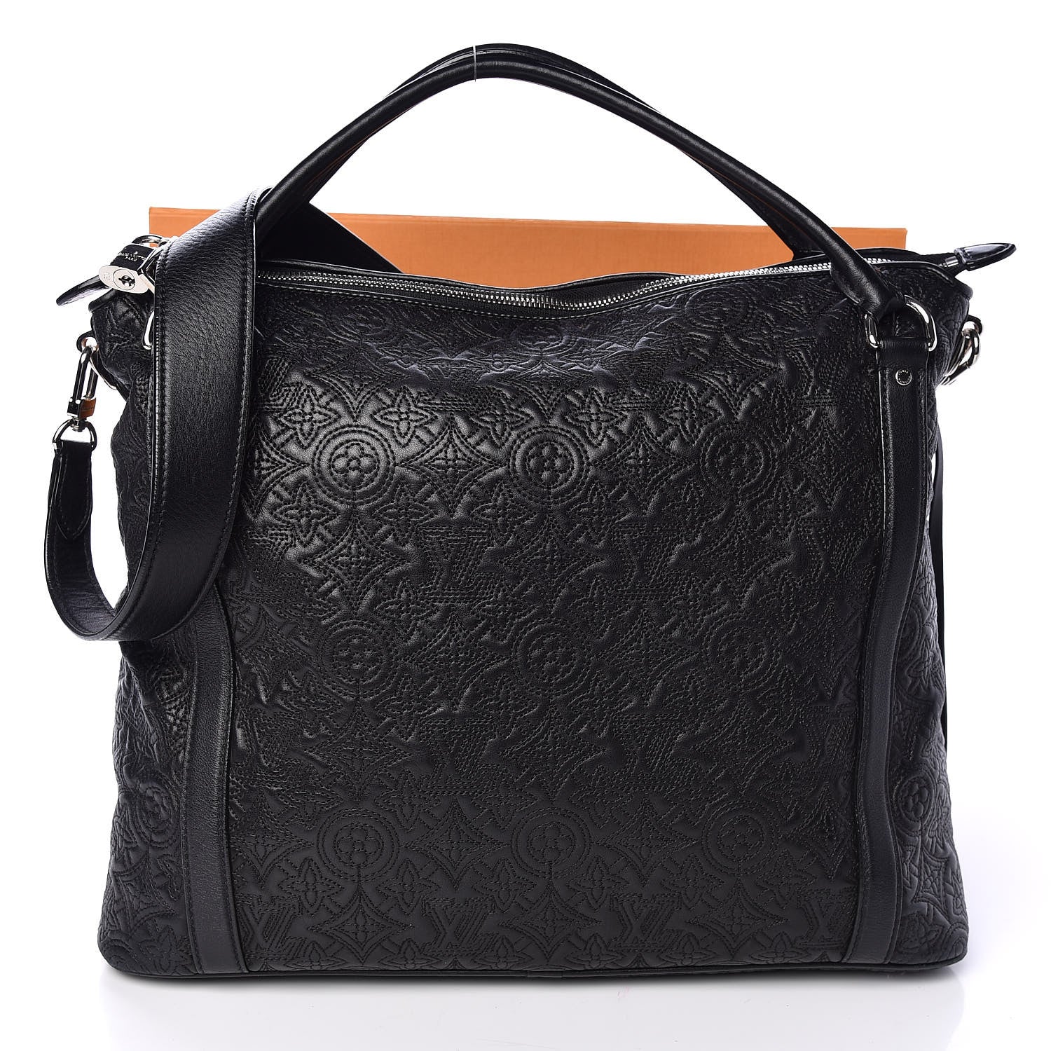 Louis Vuitton Monogram Lambskin Antheia Ixia MM Black 11 of 11
