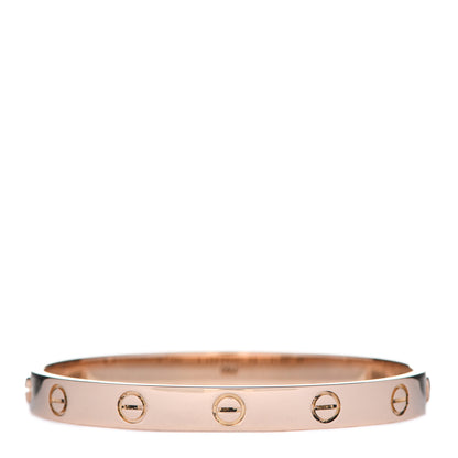 Cartier 18K Pink Gold LOVE Bracelet 16 3 of 8