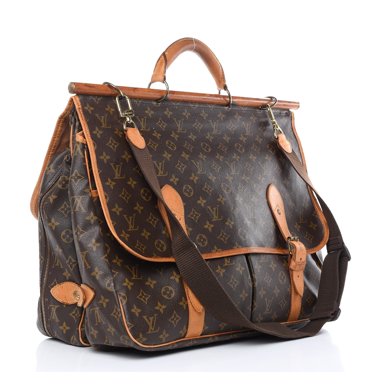 Louis Vuitton Monogram Sac Chasse Hunting Bag 3 of 20