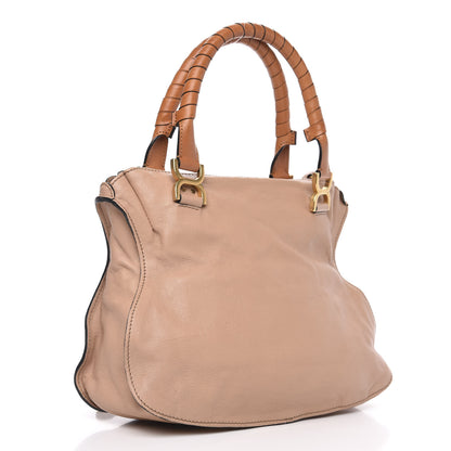 Chloe Calfskin Studded Medium Marcie Satchel Blushy Pink 3 of 13