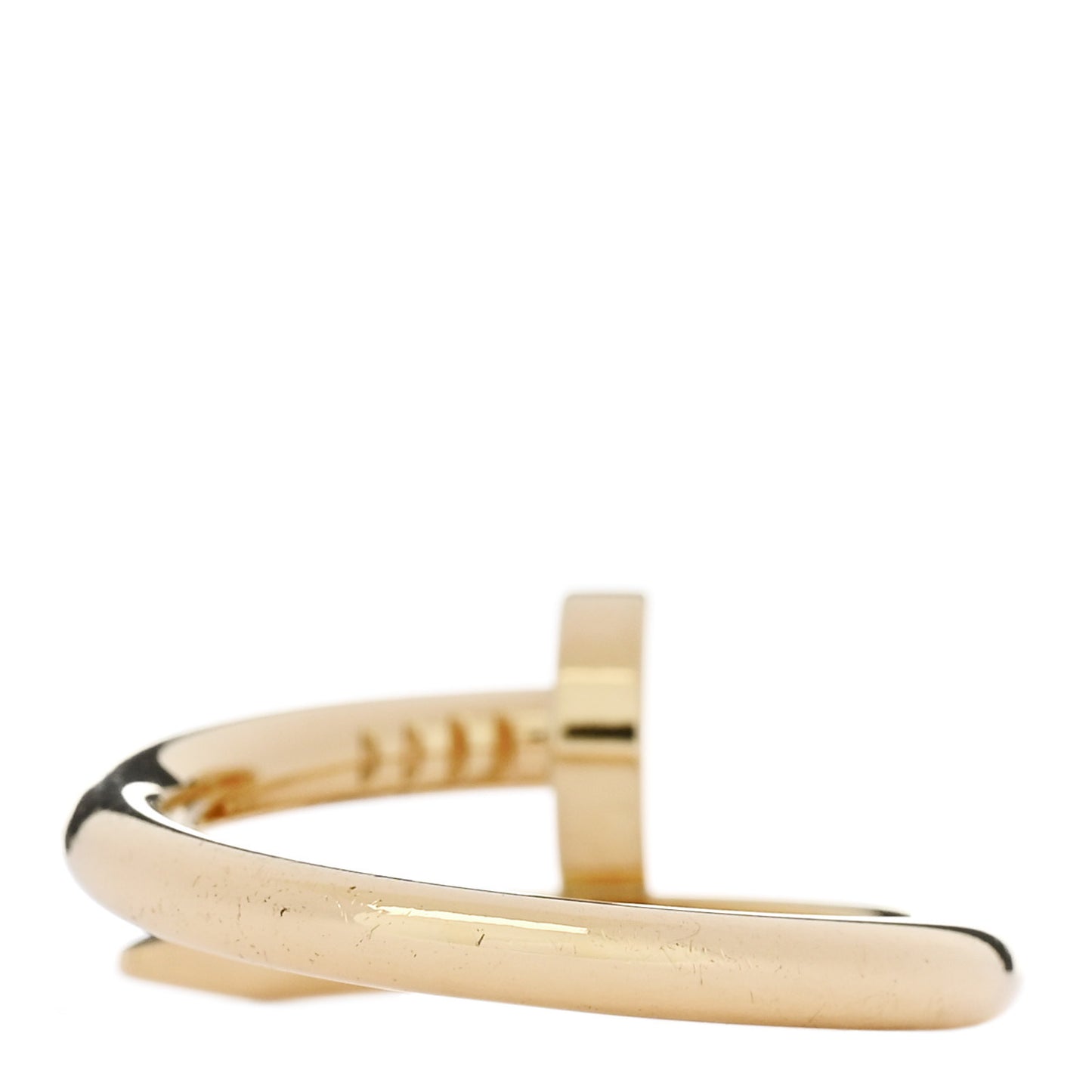 18K Yellow Gold Juste Un Clou Ring 55 7.25