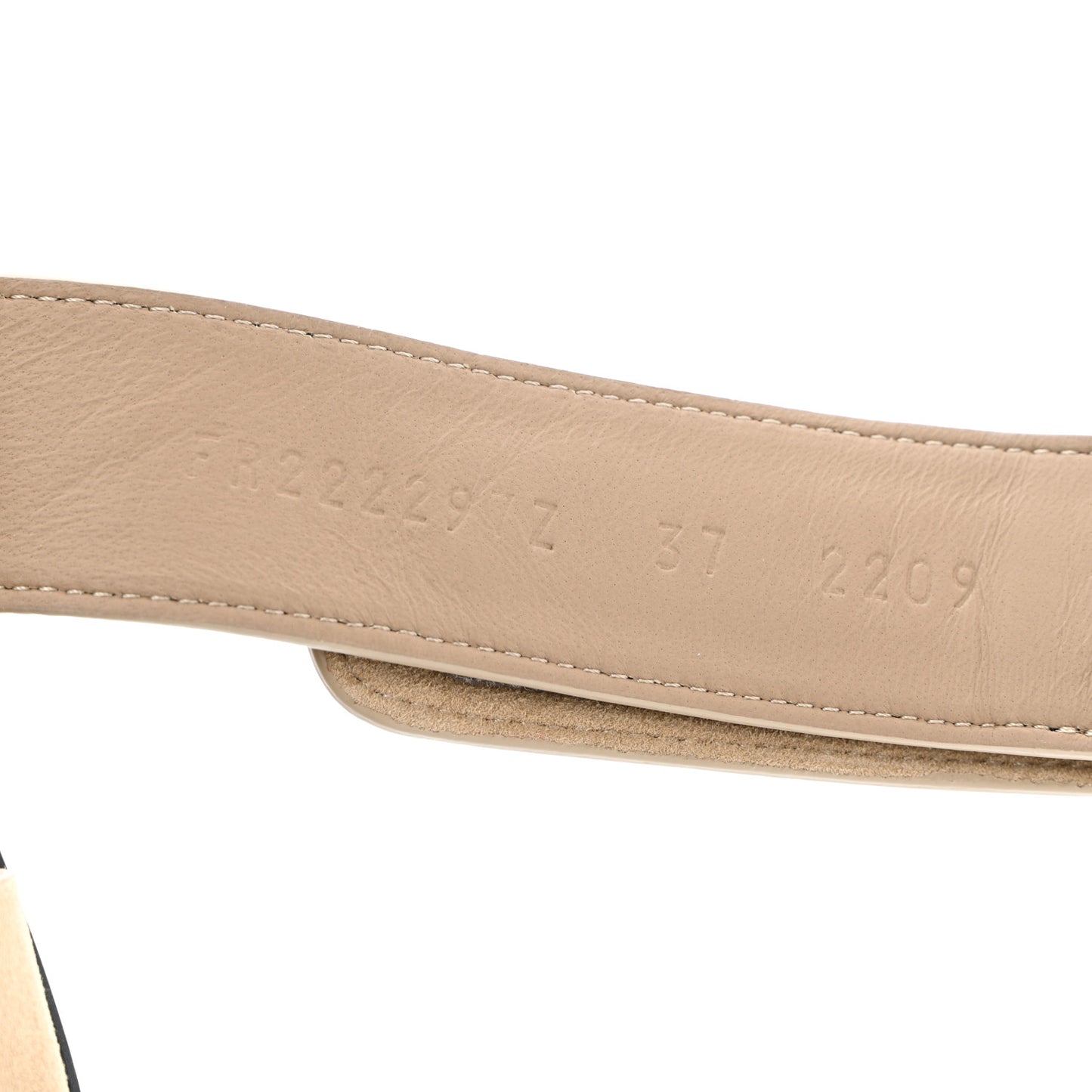 Suede Goatskin Womens Chypre Sandals 37 Beige Argile