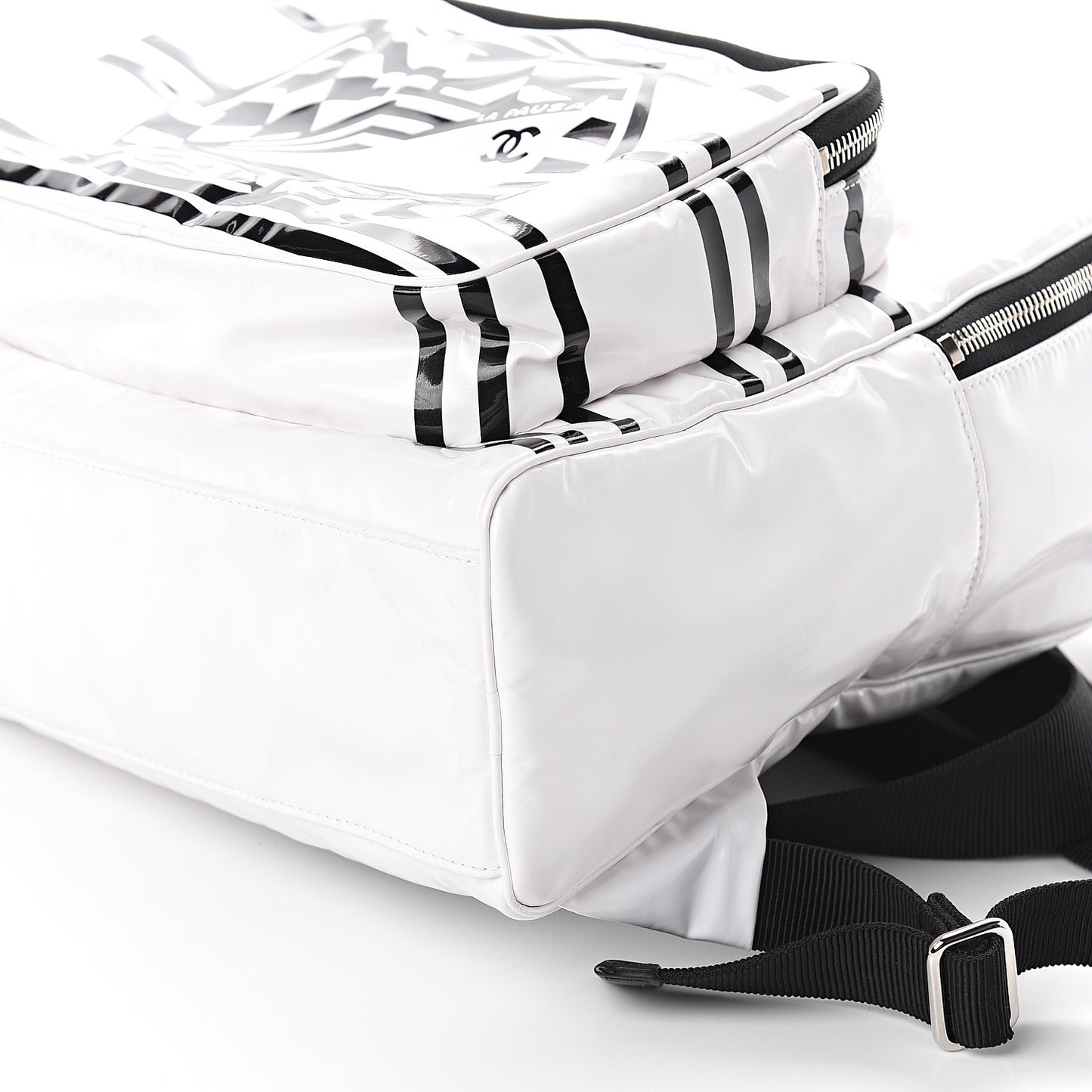 Vinyl La Pausa Bay Backpack White