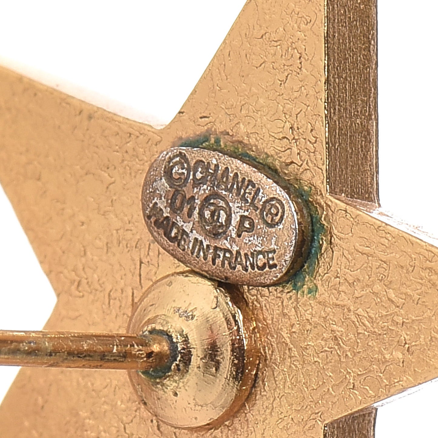 Enamel Coco Star Earrings Black Gold