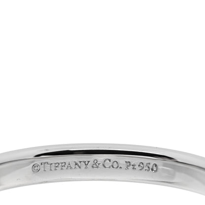 Tiffany Platinum 3mm Classic Wedding Band Ring 60 9 4 of 4