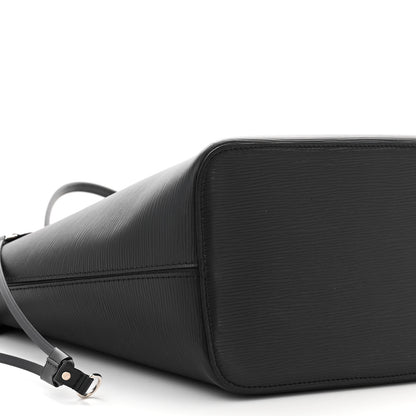 Louis Vuitton Epi Neverfull MM Black 8 of 9