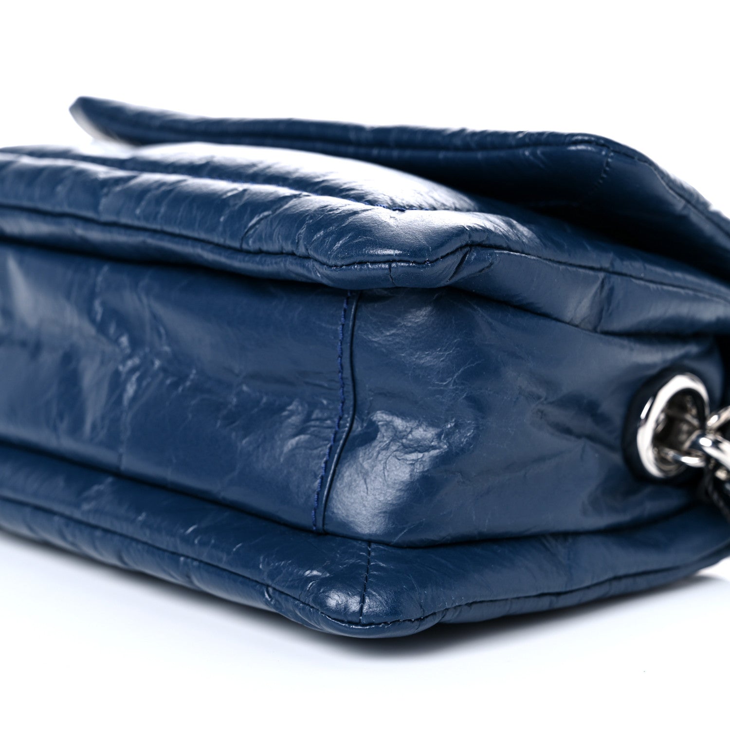 Marc Jacobs Lambskin The Pillow Bag Blue Sea 9 of 10