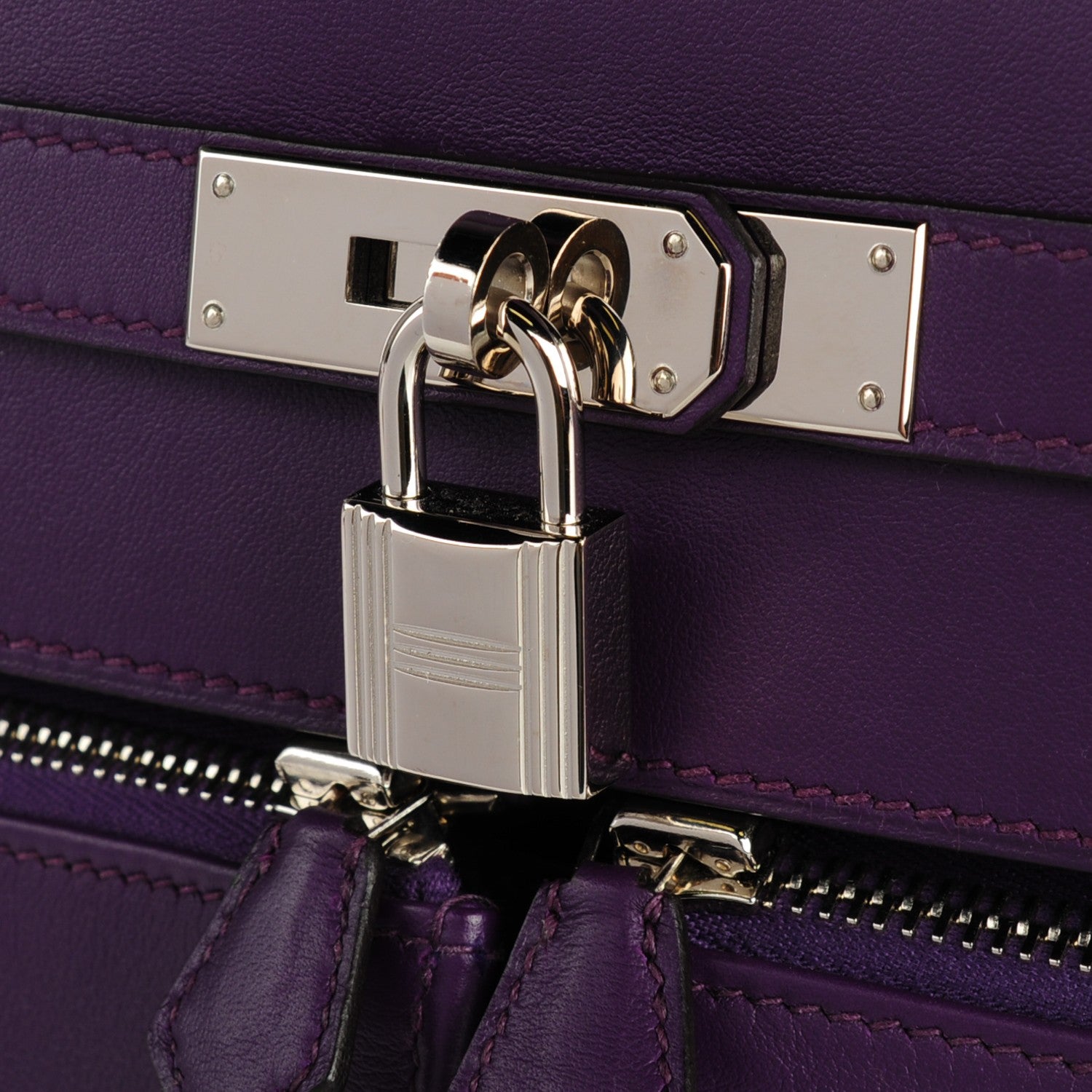 Hermes Swift Lakis Kelly 35 Ultraviolet 11 of 19