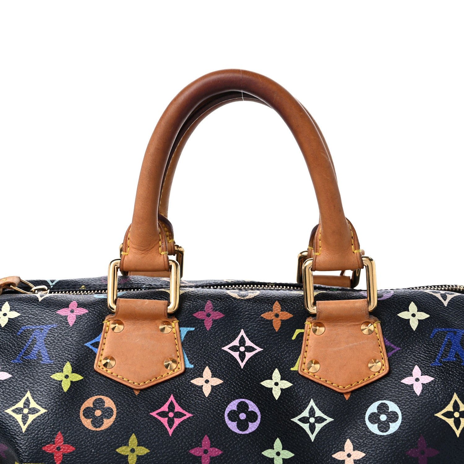 Louis Vuitton Monogram Multicolor Speedy 30 Black 15 of 18