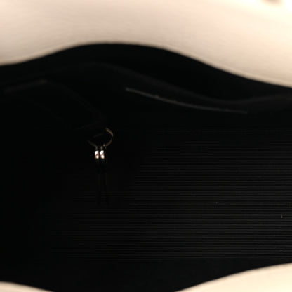 Saint Laurent Grained Calfskin Nano Sac de Jour Dove White 5 of 9