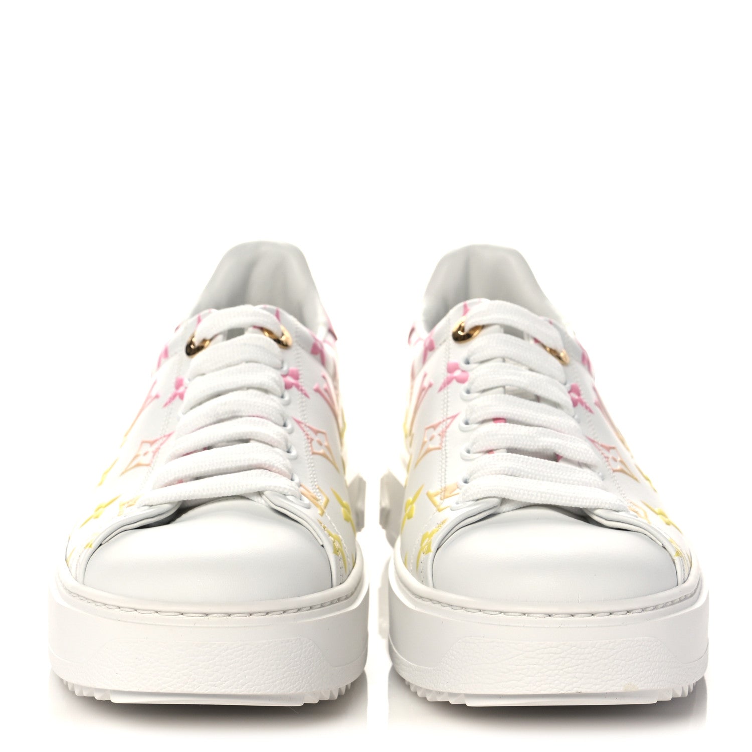 Louis Vuitton Monogram By The Pool Time Out Sneakers 37.5 Rose 4 of 7
