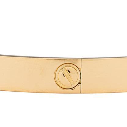 Cartier 18K Yellow Gold LOVE Bracelet 18 6 of 9