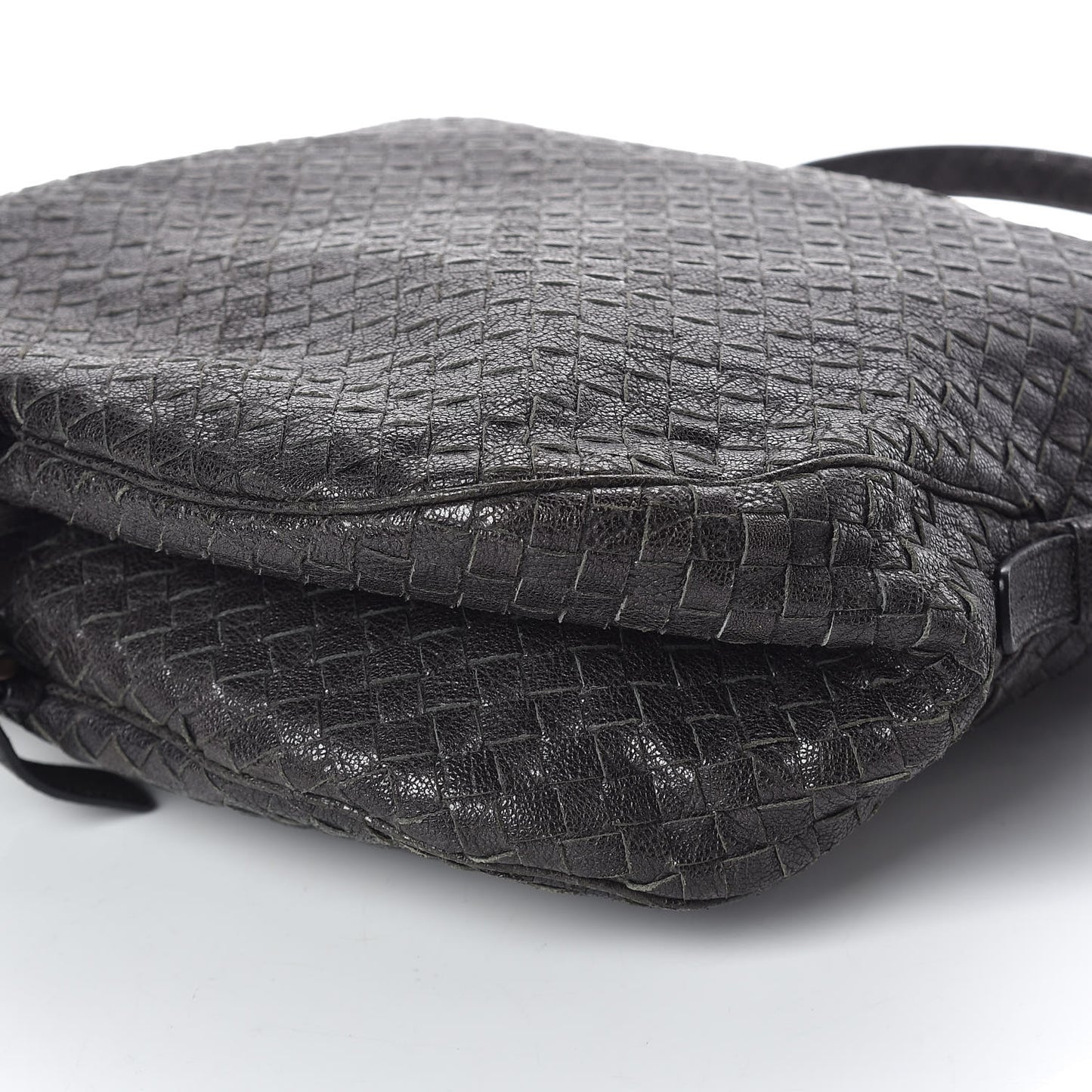 Goatskin Intrecciato Belly 76 Bag Matita