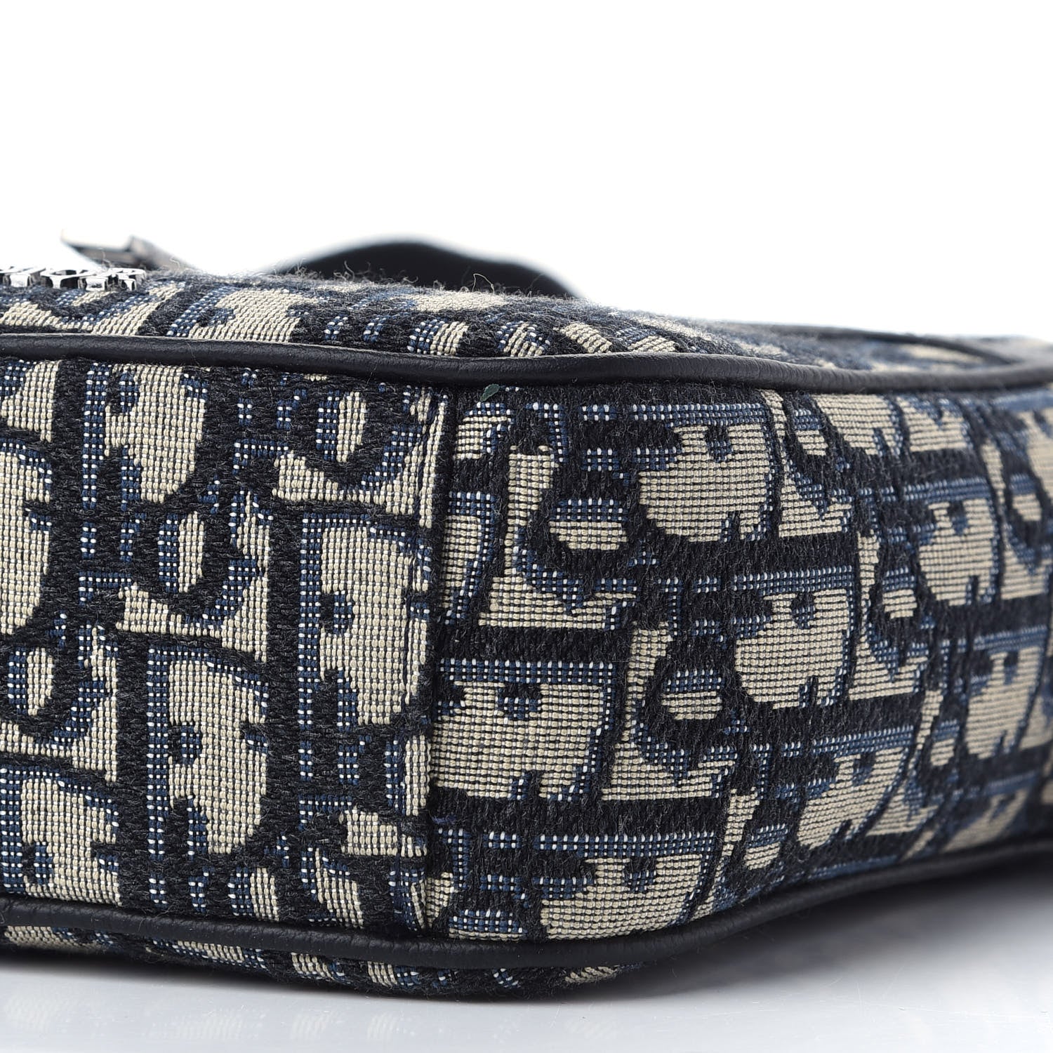Christian Dior Oblique Messenger Pouch Beige Black 8 of 8