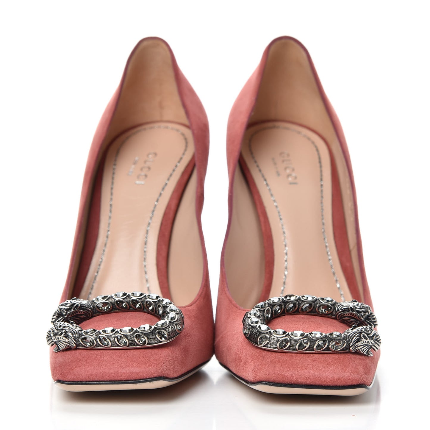Suede Dionysus Pumps 37.5 Lipstick Rose