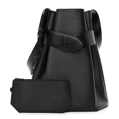 Louis Vuitton Epi Sac D'Epaule GM Black 1 of 14