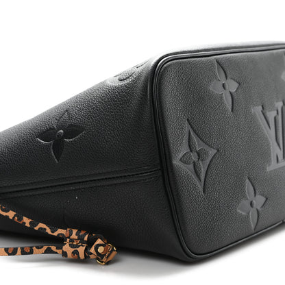 Louis Vuitton Empreinte Monogram Giant Wild at Heart Neverfull MM Black 9 of 10