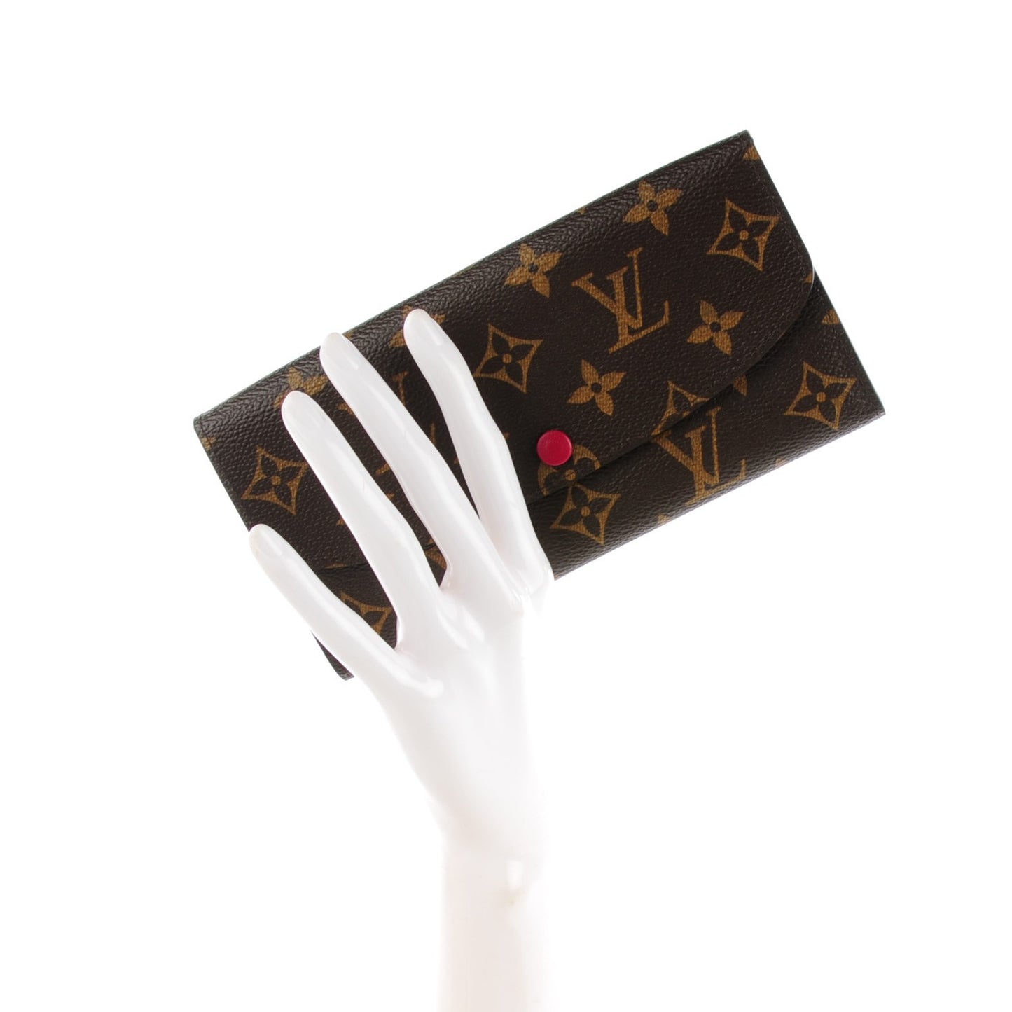 Monogram Emilie Wallet Fuchsia