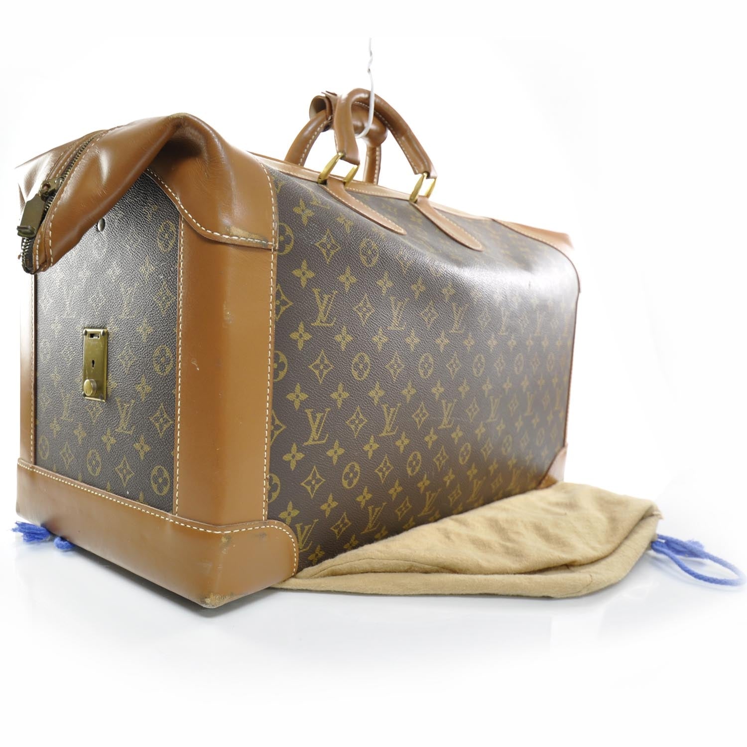 Louis Vuitton Monogram Suitcase Shoe Case 2 of 7