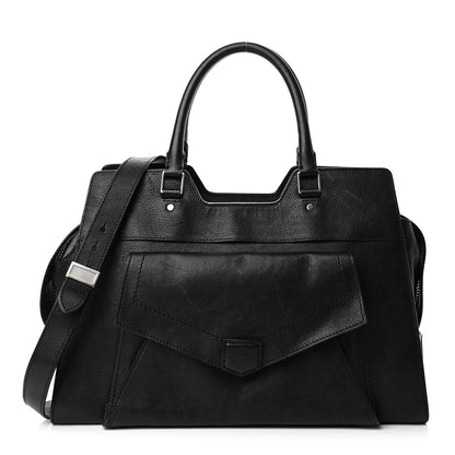 Proenza Schouler Vacchetta Calfskin Small PS13 Satchel Black 1 of 4