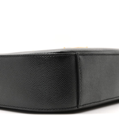 Saint Laurent Grain De Poudre Medium Classic Monogram Camera Bag Black 9 of 10